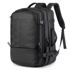 Custom Logo Large Capacity Waterproof USB Eco-Friendly Lightweight Laptop Business Backpack Unisex Multi-Functional Travel Bag
