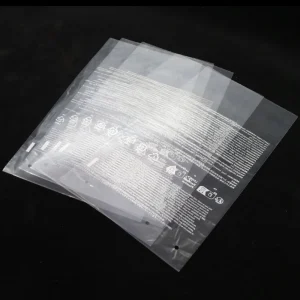 Custom Logo Mini Self Adhesive Seal Package Sealer Biodegradable Eco Friendly BOPP Zipper Bag for Socks