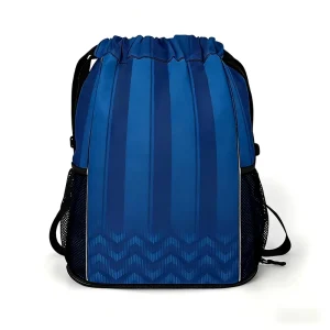 Custom Logo Oxford Fabric Drawstring Backpack Lightweight Sports Gym Bag for Men Women