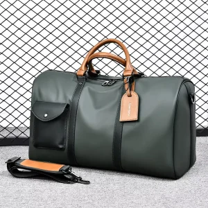 Custom Logo Oxford Waterproof Duffel Bag Zipper Multifunction Dry Wet Separation Large Capacity Portable