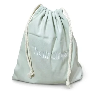 Custom Logo Printed Cotton Gift Pouch Eco Friendly Luxury Clothes Shoe Hat Hair Bundle Wig Storage Handbag Muslin Dust Bag