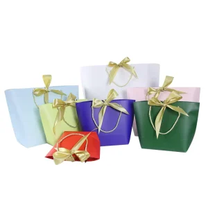 Custom Logo Printed Paper Shopping Bags