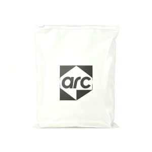 Custom Logo Resealable PE Die Cut Bag High Density Plastic Shopping Bags With Handles