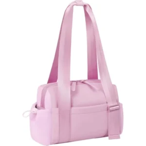 Custom Logo Small Water Resistant Nylon Gym Tote Bag with Adjustable Strap Dry & Wet Separation for Women