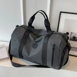 Custom Logo Unisex Lightweight Membrane Waterproof Fitness Women Design Sports Dance Men Duffle Duffel Travel Gym Bag