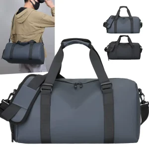 Custom Logo Unisex Luxury Gym Duffle Bag Large Capacity Waterproof Oxford Polyester Lining for Travel Sports Fitness