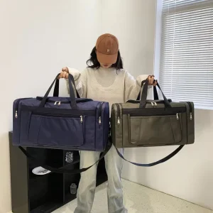 Custom Logo Variety Colors Large Capacity Sports Travel Gym Duffle Bag Men Women Sports Bag Travel Bags With Crossbody
