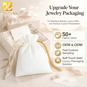 Custom Logo Velvet Fabric Jewelry Bag Luxury Jewelry Pouch