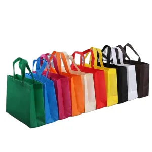 Custom Luxury Tote Shopping Bags for Clothes, with Logos, Non Woven Collapsible Boutique Shopping Bags