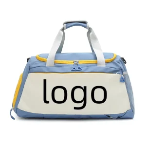 Custom-Made Fitness Gym Bag Fashionable Portable Cross-Body Design Dry Wet Separation Independent Shoe Compartment Customized