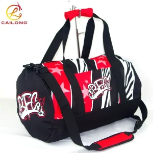 Custom Made Large Capacity Travelling Foldable Outdoor Gym Sports Duffle Bag