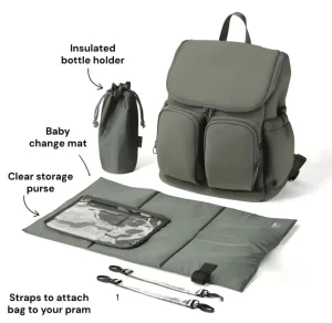 Custom Maternity Bag Diaper Backpack Nylon USB Waterproof Lightweight Large Capacity Travel Fashionable Portable