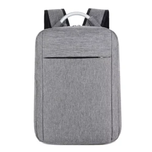 Custom Men’s Casual Business Travel Backpack Waterproof Oxford USB Charging Polyester Lining Zipper for School Laptop Carrying