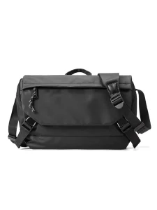 Custom Men’s Fashion Flap Messenger Bags New Unique Gray Black Design Waterproof Durable Shoulder Bags