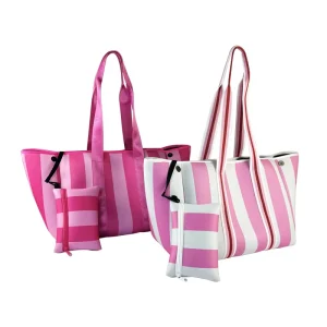 Custom Neoprene Beach Bag for Women Summer Waterproof Beach Bags Neoprene Tote Bag Women Handbags