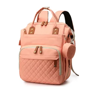 Custom OEM ODM Nylon Multi Function Travel Backpack Maternity Baby Organizer Diaper Bag With Changing Bags