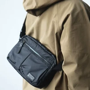 Custom OEM Women Men Unisex Small Lightweight Nylon Multiple Pockets Travel Shoulder Sling Messenger Chest Pack Crossbody Bag