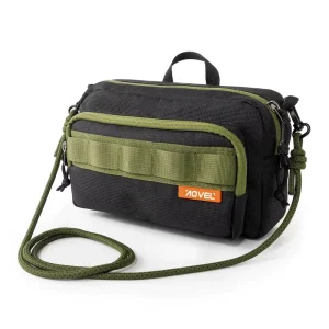 Custom Outdoor Crossbody Sling Bag For Hiking Cycling 2.5L Compact Crossbody Bag For Men Women Travel Shoulder Bag