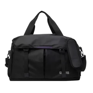Custom Oxford Waterproof Expandable Duffel Gym Bag with Polyester Lining and Zipper Closure for Unisex Outdoor Sports