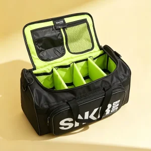 Custom Portable Duffle Gym Sports Sneaker Bags Mens Travel Gym Duffel Bag with Shoes Compartment