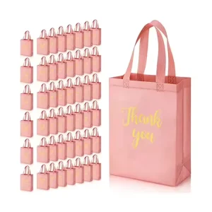 Custom Portable Shopping Bags Reusable Non woven Bags Eco Friendly Fabric Non Woven Shopping Bag With Custom Logo