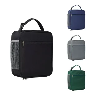 Custom Portable Waterproof Picnic Food Container Cooler Bag Big Capacity Aluminum Foil Thermal Insulation Lunch Bag for Adults