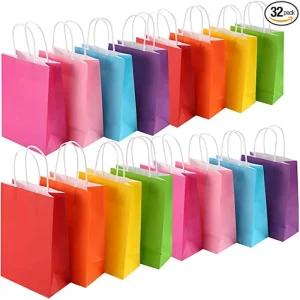 Custom Printed Logo Paper Shopping Bag Packaging Bag with Handles