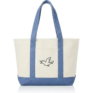 Custom Printed Logo Tote Bag Plain Long Handle Cotton Canvas Tote Bag Sustainable Eco Friendly Tote Bags