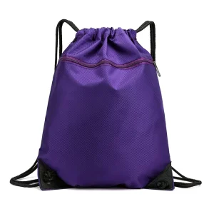 Custom Printed Promotional Bags Polyester Nylon Drawstring Bag