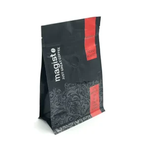 Custom Printed Vacuum Sterile Bags Upright Bags Sealable Side Zipper Aluminum Foil Bags Food Storage Valves Coffee Beans