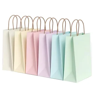 Custom Printed logo Shopping Paper Bags Shopping Bags Art Paper Bags for Shopping Packaging