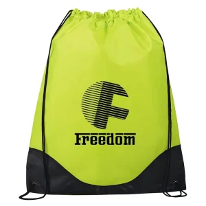 Custom Printing Reusable Polyester Waterproof Drawstring Bag