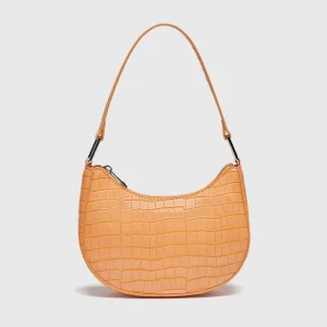 Custom Pu Leather Handbags Practical Convenient Female crocodile Pattern Fashion and Younge Style With Buckle Zipper