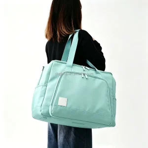 Custom Size Logo Design Oxford Travel Gym Sport Duffel Duffle Weekender Tote Bag With Back Trolley Sleeve
