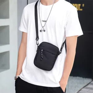 Custom Small Shoulder Messenger Bag Oxford Cloth Bags for Men High Quality Crossbody Bag