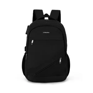 Custom Smart Fashion Laptop Bag for Men Theft School Backpack USB Charging Water Resistant 20-36L College Laptop Teenagers