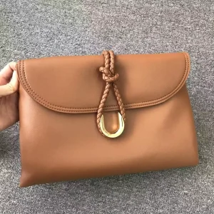 Custom Solid Color Women Handbags Genuine Leather Clutch Bags Luxury Woven Crossbody Shoulder Bags Products From China