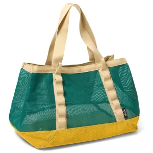 Custom Stylish Beach Gym Mesh Tote Bag 26L Everyday Gear Carry Tote Bag for Women Men Travel Getaways