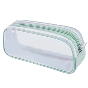 Custom Transparent PVC Zipper Bag for Children or Cosmetic Use