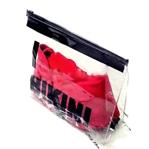 Custom Water Resistant Translucent Pvc Wet Bikini Bags