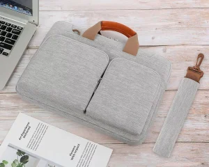 Custom Waterproof Business Handbag Laptop Sleeve Bags Portable Protective Computer Bags with Shoulder Strap for Travel