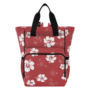 Custom Waterproof Caddy Diaper Bag Multifunctional Folding Large Capacity Baby Backpack Diaper Bag for Mom Travel