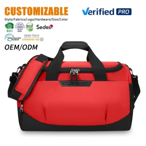 Custom Waterproof Gym Bag with Wet Dry Separation Large Capacity Messenger Crossbody for Fitness Sport Outdoor Swimming Training