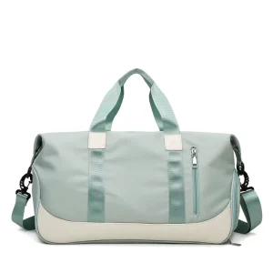 Custom Waterproof Womens Duffle Bag Weekend Durable Gym Tote Bags Foldable Travel Duffel Bags