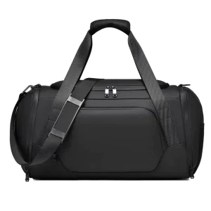 Custom logo Men Oxford Luxury Outdoor Fitness Weekend Overnight Waterproof Sports Gym Bag Duffle Duffel Travel Bag