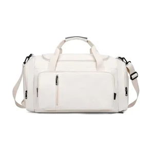 Custom logo Multifunctional Waterproof Outdoor Sports Fitness Bag Portable Travel Gym Backpack with Separate Shoe Compartment