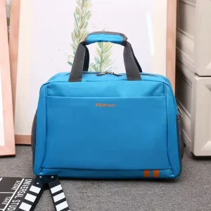 Customised Black Shoulder Gym Workout Bag Men Sport Travelling Bag for Women Female