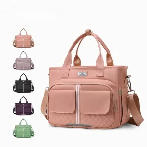 Customizable Waterproof Large Capacity Multifunctional Travel Baby Diaper Bag Mummy Tote Bag