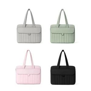 Customize Laptop Tote Bag for Women Large Capacity 15.6 Inch Waterproof Computer Bags Shoulder Handbag for Travel