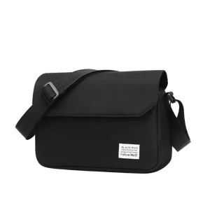 Customize Small Nylon Shoulder Crossbody Bags Simple Men Messenger Bags